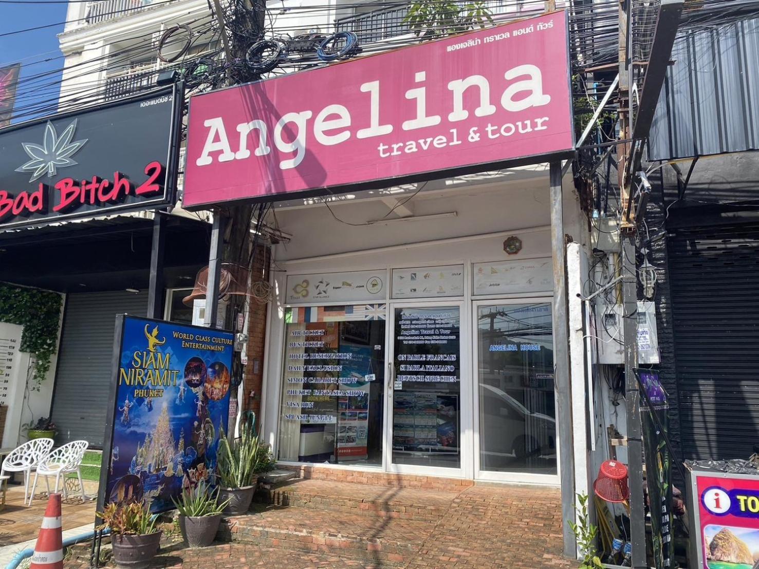 Angelina Guesthouse Patong Exterior foto